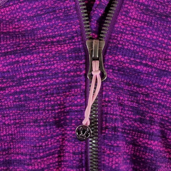 Lululemon Womens 10 Hustle In Your Bustle Jacket Diamond Jacquard Space Violet - Picture 6 of 15